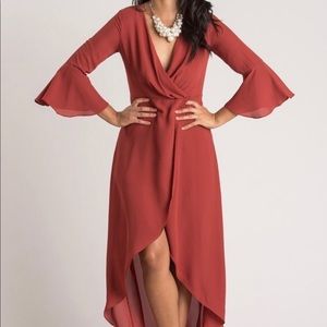 Genevieve Rust Maxi Dress